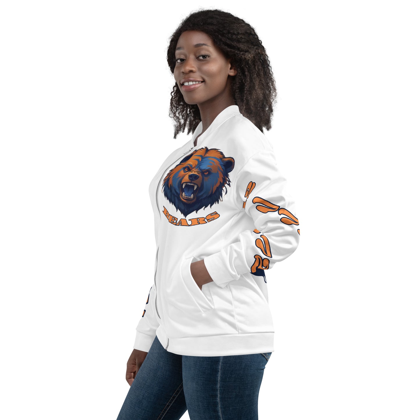 Vintage ABE Chi-Town Bears Bomber Jacket
