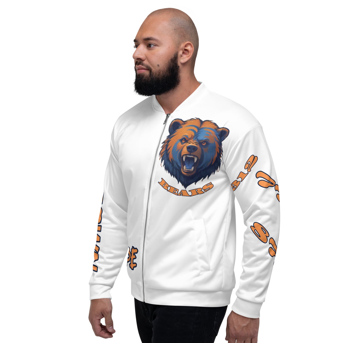 Vintage ABE Chi-Town Bears Bomber Jacket