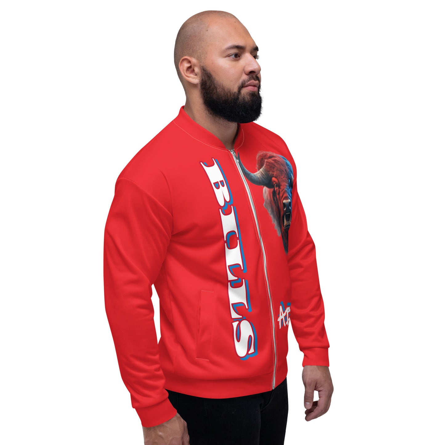 RED ABE Buffalo Football Jacket