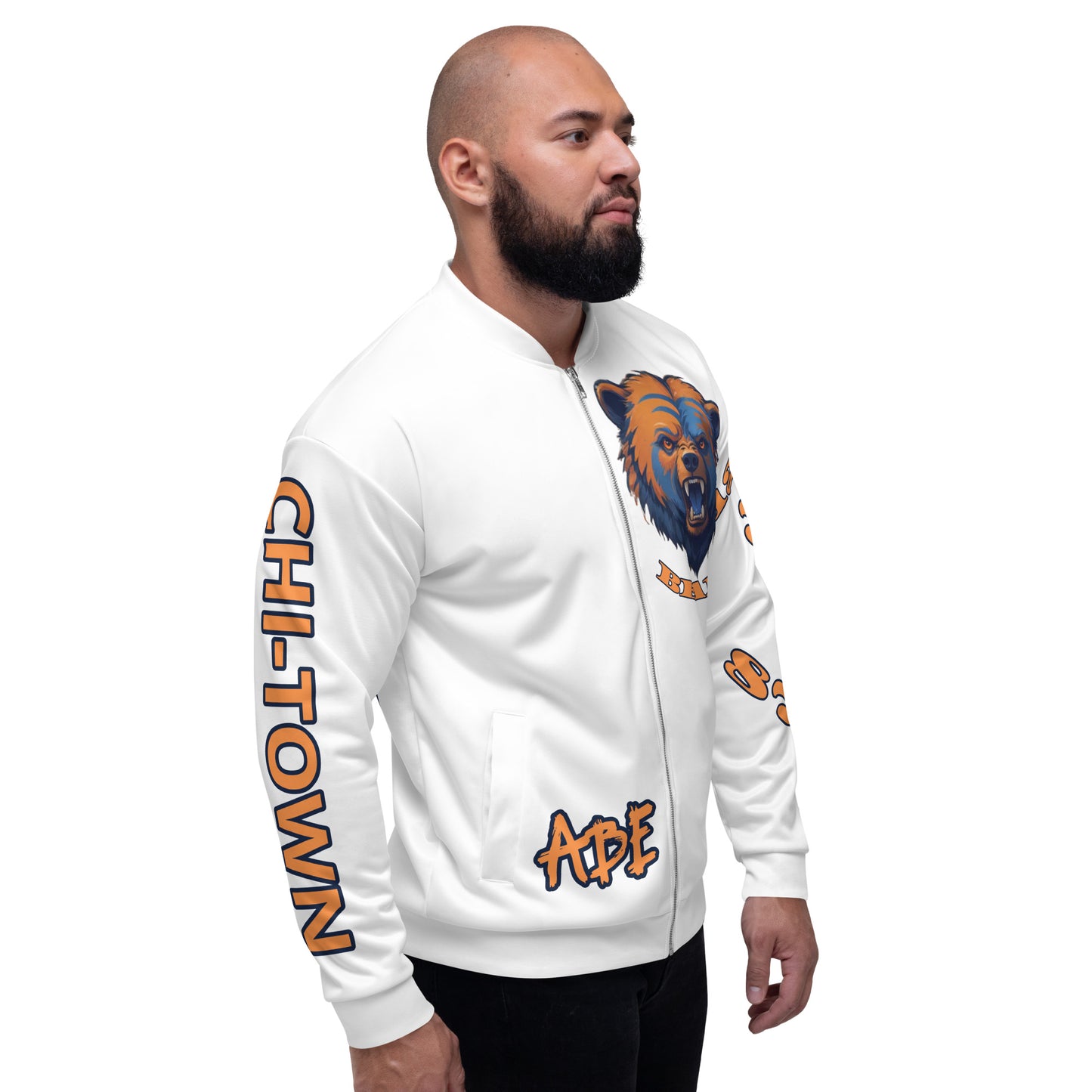 Vintage ABE Chi-Town Bears Bomber Jacket