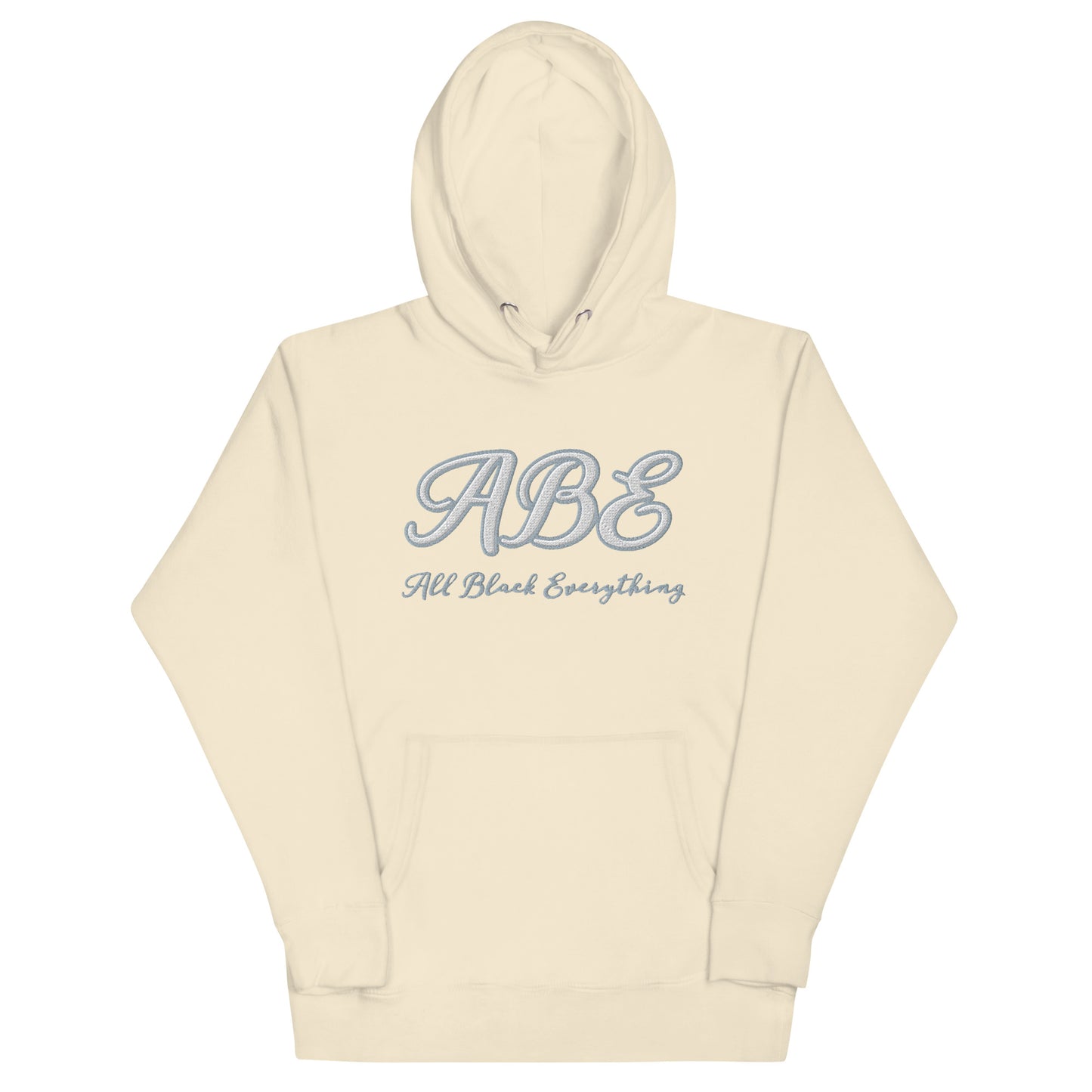 ABE Grey Embroidered Hoodie