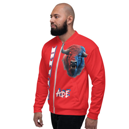RED ABE Buffalo Football Jacket