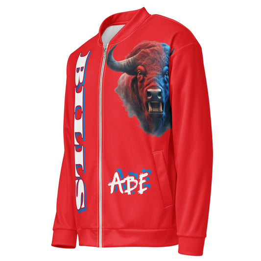 RED ABE Buffalo Football Jacket