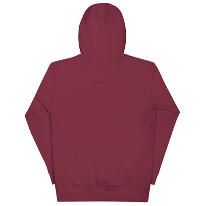 Discover ultimate comfort with the ABE All Black Everything Burgundy Embroidery Unisex Hoodie, perfect for stylish streetwear.