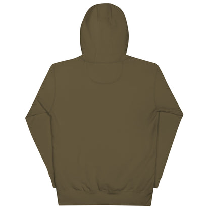 ABE All Black Everything Burgundy Embroidery Unisex Hoodie features a sleek design, perfect for elevating your style.