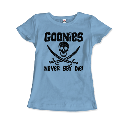 The Goonies Never Say Die Distressed Design T-Shirt - All Black Everything ABE LLC 